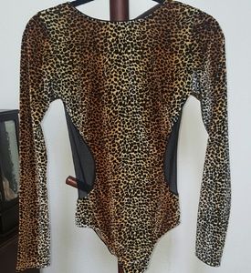 Leopard Print Bodysuit