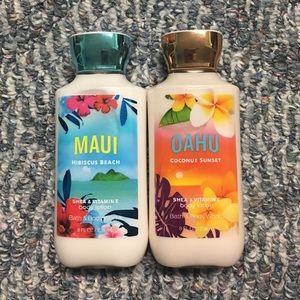 Bath & Body Works lotion.