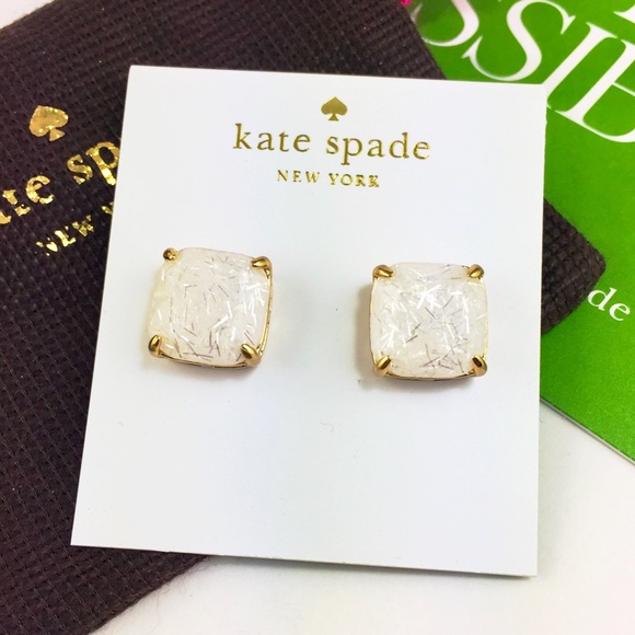 kate spade square earrings