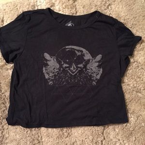 Volcom crop tee