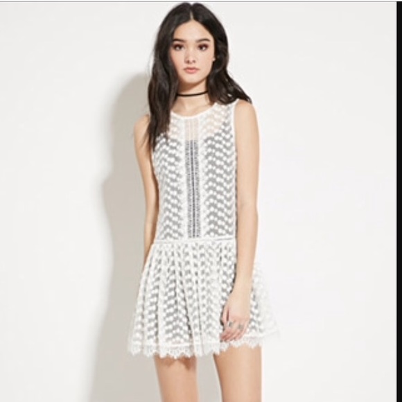 Forever 21 - Lace Overlay Dress