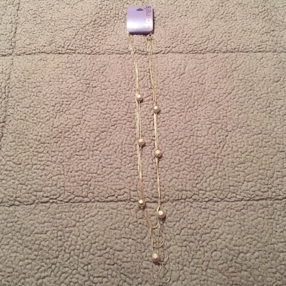 Long Silver Necklace