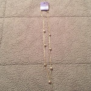 Long Silver Necklace