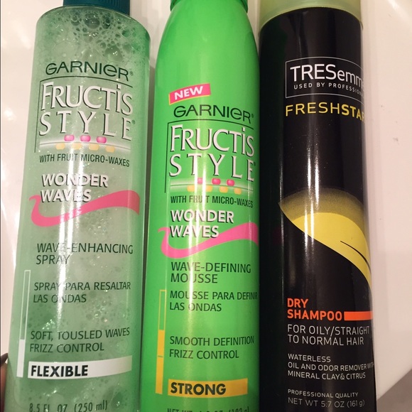 3 Pc Beauty Lot -Wonder Wave, Mousse, Dry Shampoo