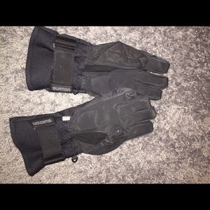 BURTON snowboarding GLOVES w/ built in wrist guard