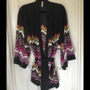 Missoni Chevron Satin Robe