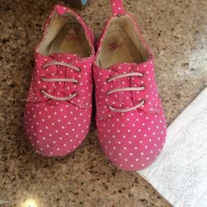 Pink oxfords