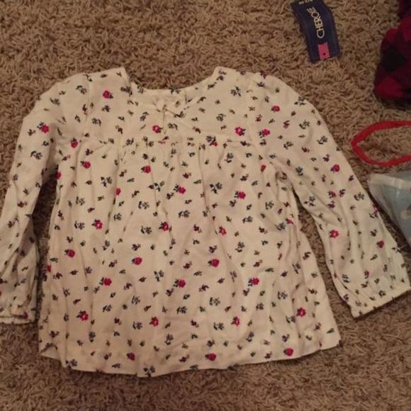 Cute flower top with leggings