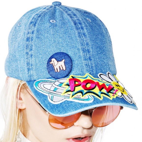 ⬇️PRICE DROP SUPER FUN patchwork hat!!