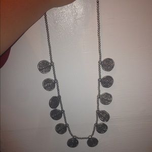 Large Coin fashion necklace