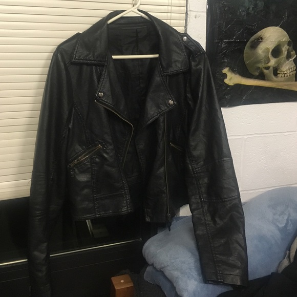 Leather jacket
