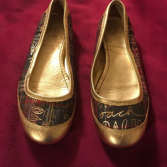 COACH Multi Colored loafers👣