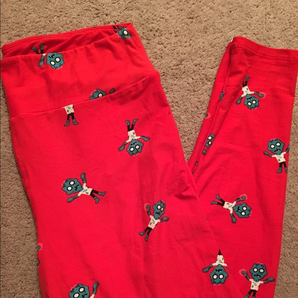 Lularoe Zombie Legging TC