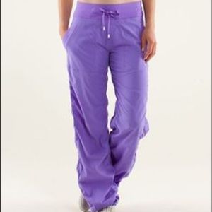 Bright purple lululemon pants