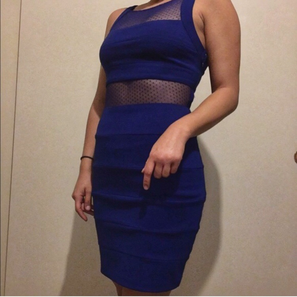 ROYAL BLUE // cocktail dress