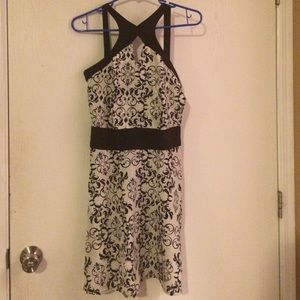 Black and white floral dress. (NEW and never worn)