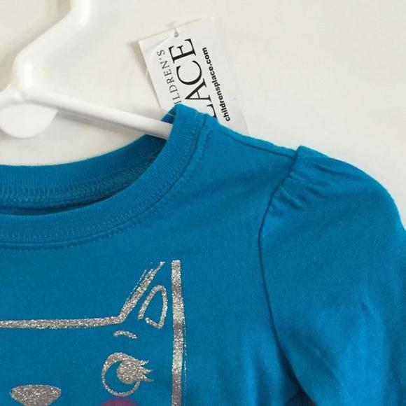 NWT!! Children's place kitty shirt - Picture 2 of 3