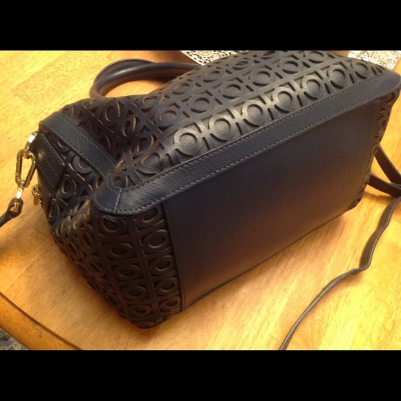 X SOLD Add pics Parisian blue Tory Kelsey satchel - Picture 3 of 4