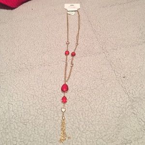 Red Stone Necklace