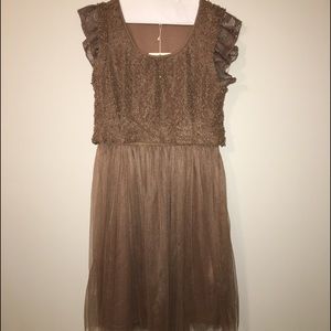 Brown dress new with tags