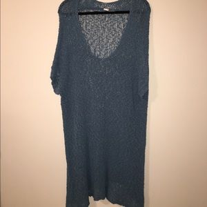 Free people blue sweater dress