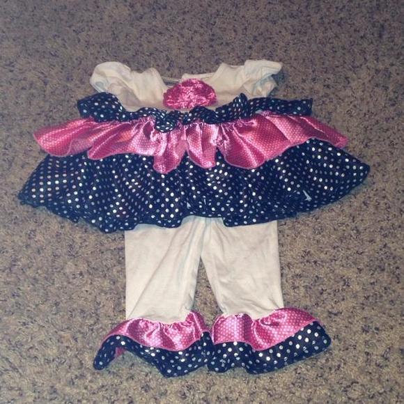 Festive two piece outfit