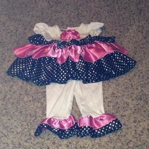 Festive two piece outfit