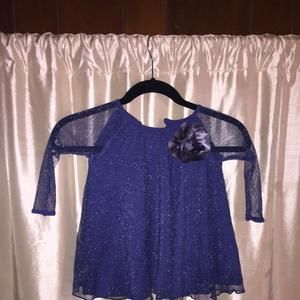 Beautiful Pippa & Julie navy and silver dress