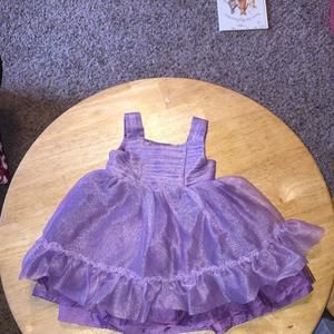 Lilac dress fit for a princess