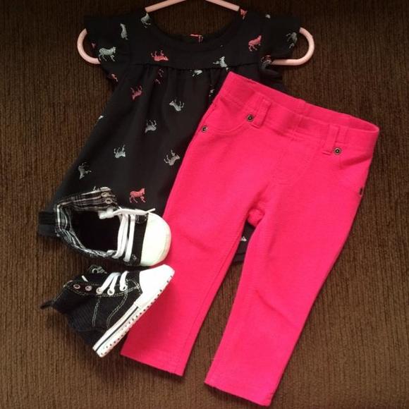 Dark Pink Garanimals Jeggings - Picture 4 of 4