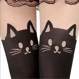 Kitty leggings tights pantyhose
