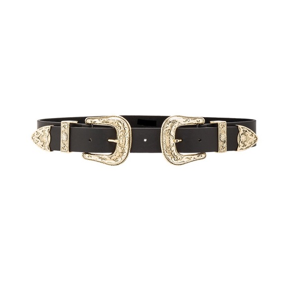 Accessories - Double-belted gold belt