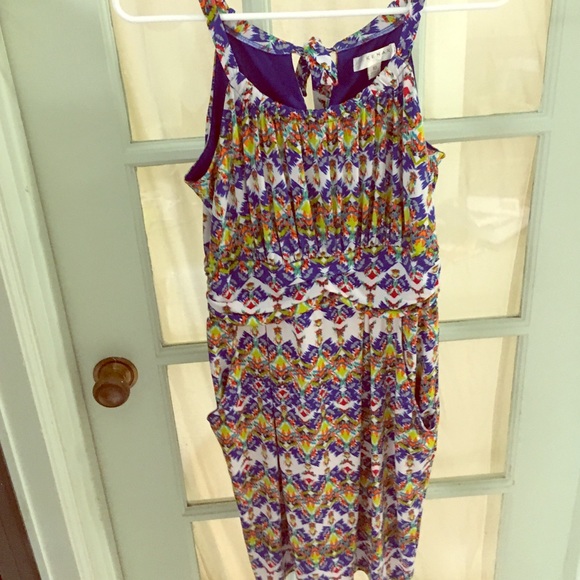 Geometric Kenar Sundress