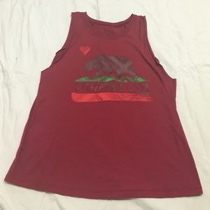 Billabong cut off, California Love tee