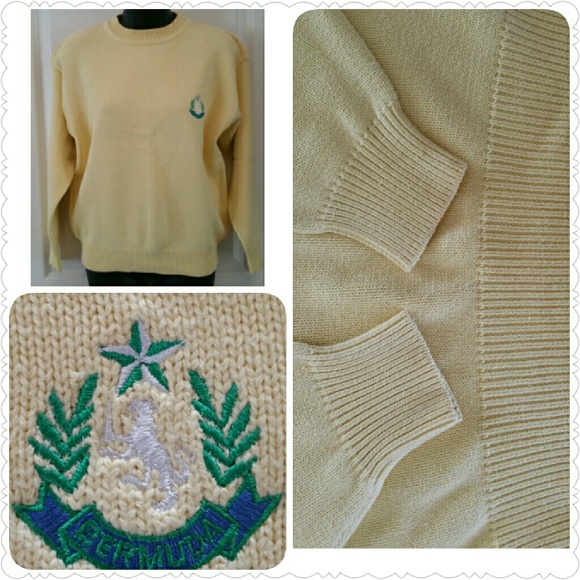 *SALE* Bermuda fine cotton sweater, Trimingham's - Picture 3 of 3