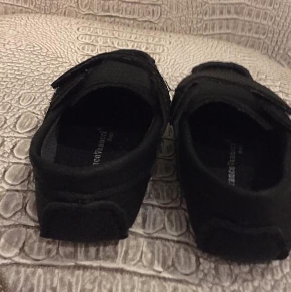 Black Italian Leather Loafers - Picture 3 of 3