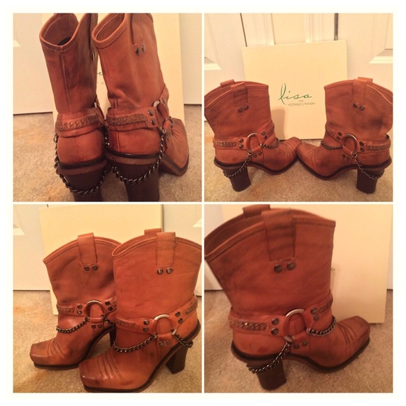 Lisa for Donald J Pliner boot brown size 10 - Picture 4 of 4