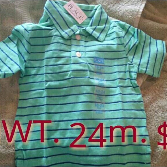 NWT The Children's Place Toddler collar shirt todd