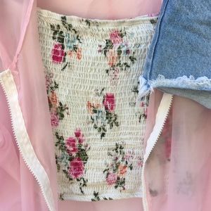 Floral crop top