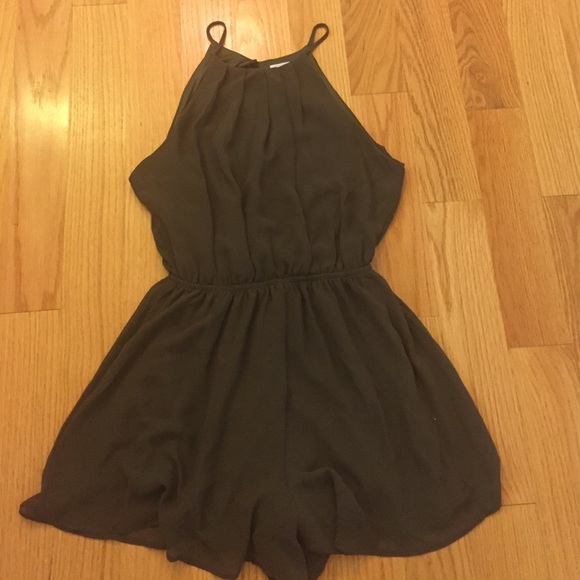 Lush Other - Olive green romper