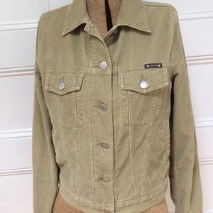 Brown Lucky Brand Small Corduroy Jacket