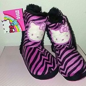 Toddler Girl Hello Kitty Houseshoes