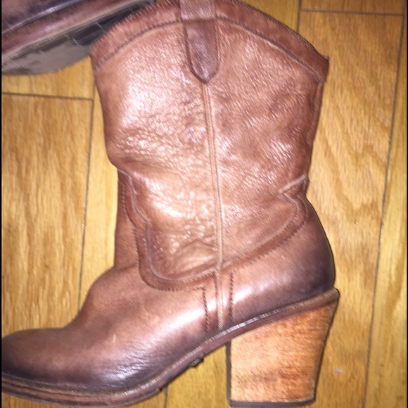 Sam Edelman Western Booties (gently worn)