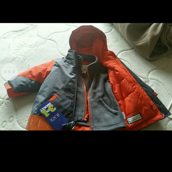 Toddler 3 in 1 Jacket Winter Coat