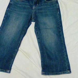 denim capris