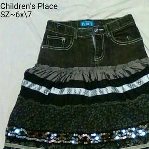 children's place mixed media skirt