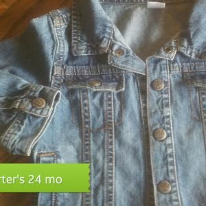 24 mos carter's jean jacket