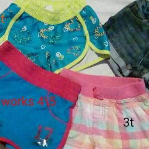 girls shorts bundle