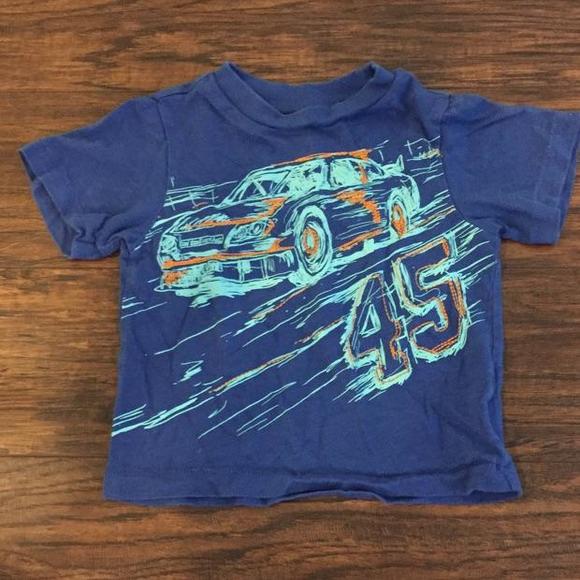 Children's place race car t-shirt size 12 months - Picture 1 of 4