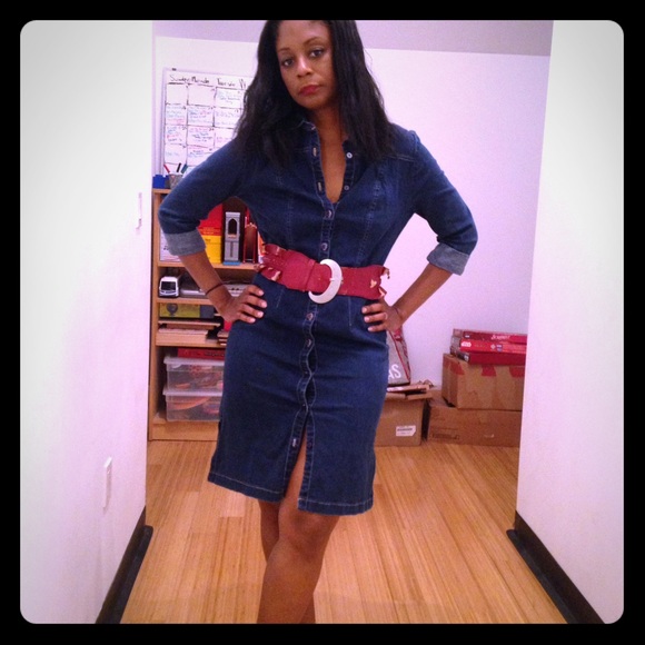 Sexy A-List Stretch Demin Dress